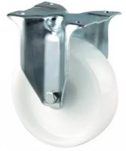 Fast hjul nylon h plate Tente Ø100mm