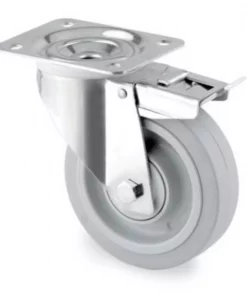 Svinghjul elastic brems blå Tente Ø100mm