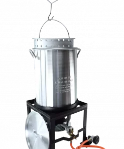 Krabbekoker m/ stativ og gryte for gass - 16kW - 35L