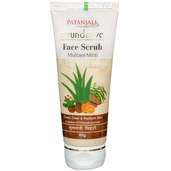 Patanjali Mulatani Mitti face scrub 60mg