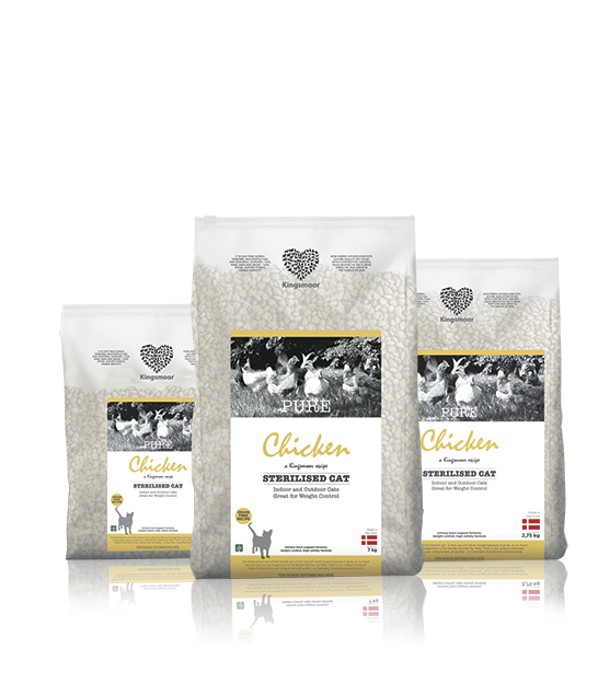 Kingsmoor chicken sterilised adult cat 7kg.