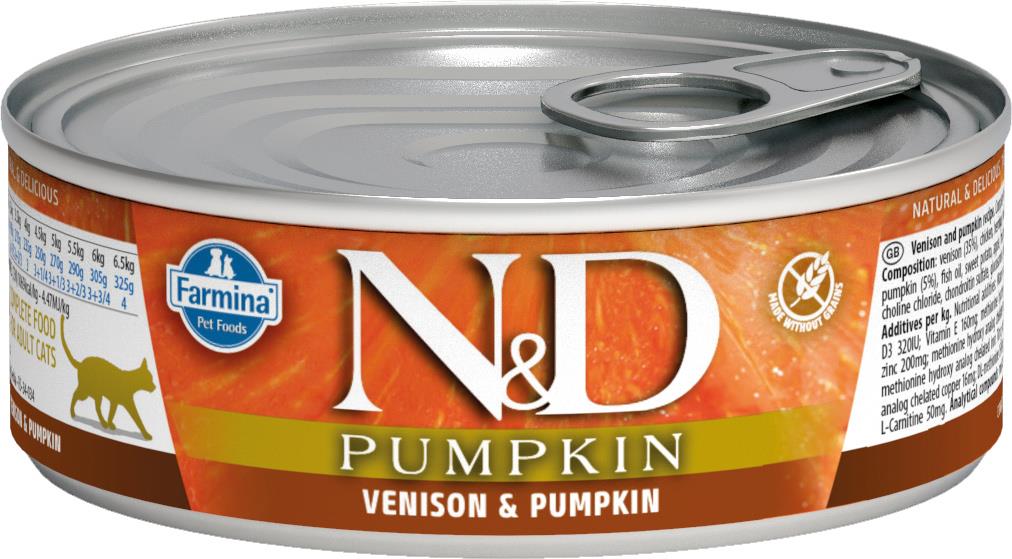 Farmina N&D venison & pumpkin 80g