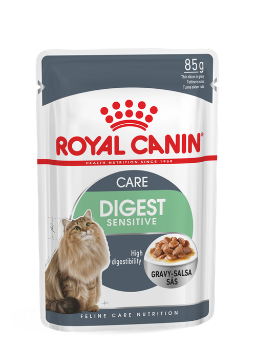 Royal Canin Digest sensitive gravy  12 poser x 85g.
