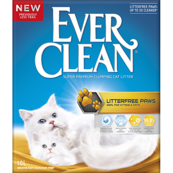 Ever Clean 10L litterfree paws