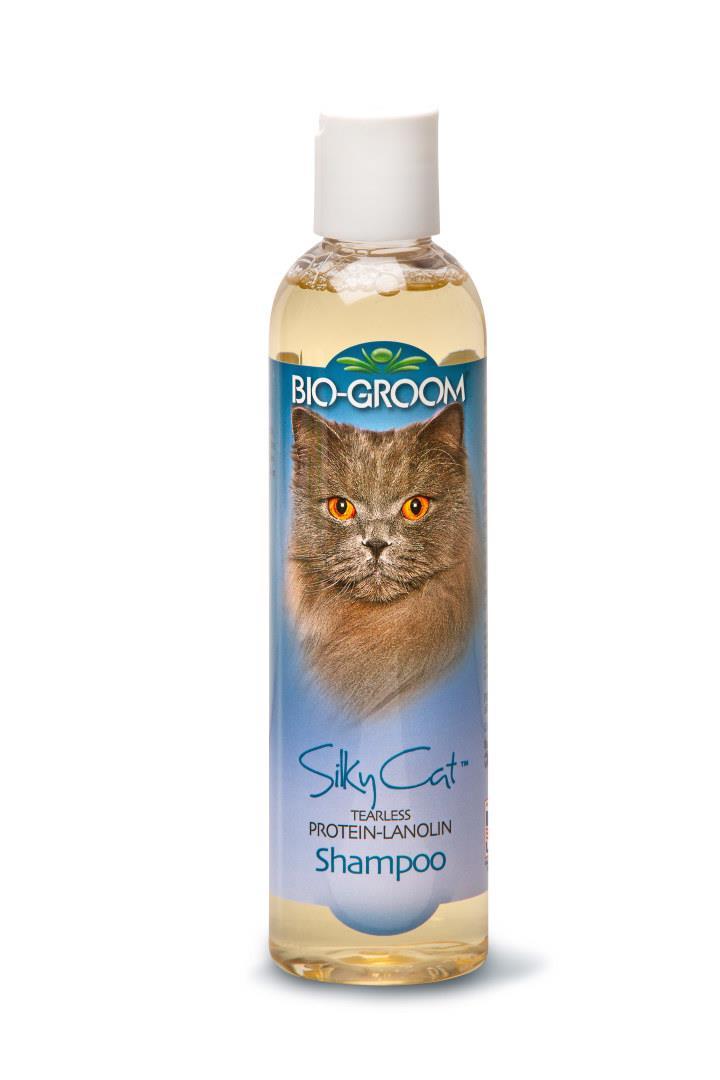Bio-groom Silky cat tearless protein-lanolin shampoo