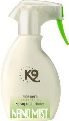 K9 nano mist aloe vera spray conditioner.