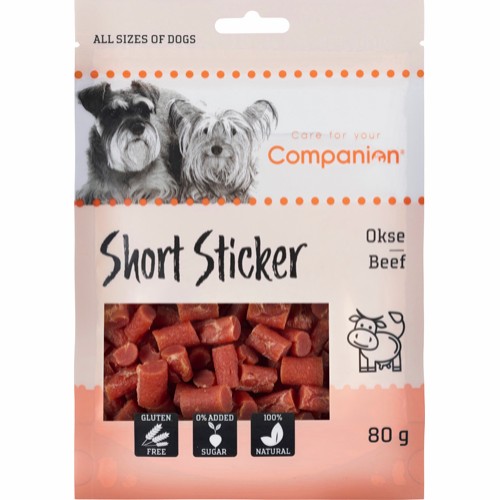 Companion Short Beef Stickers 1,5cm 80g