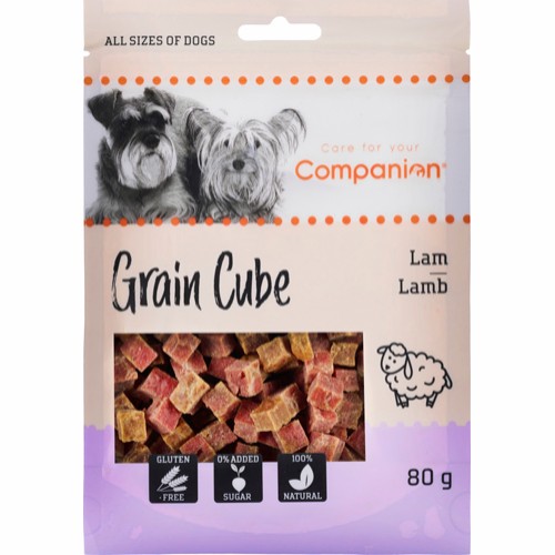 Companion Lamb Grain Cubes 80g