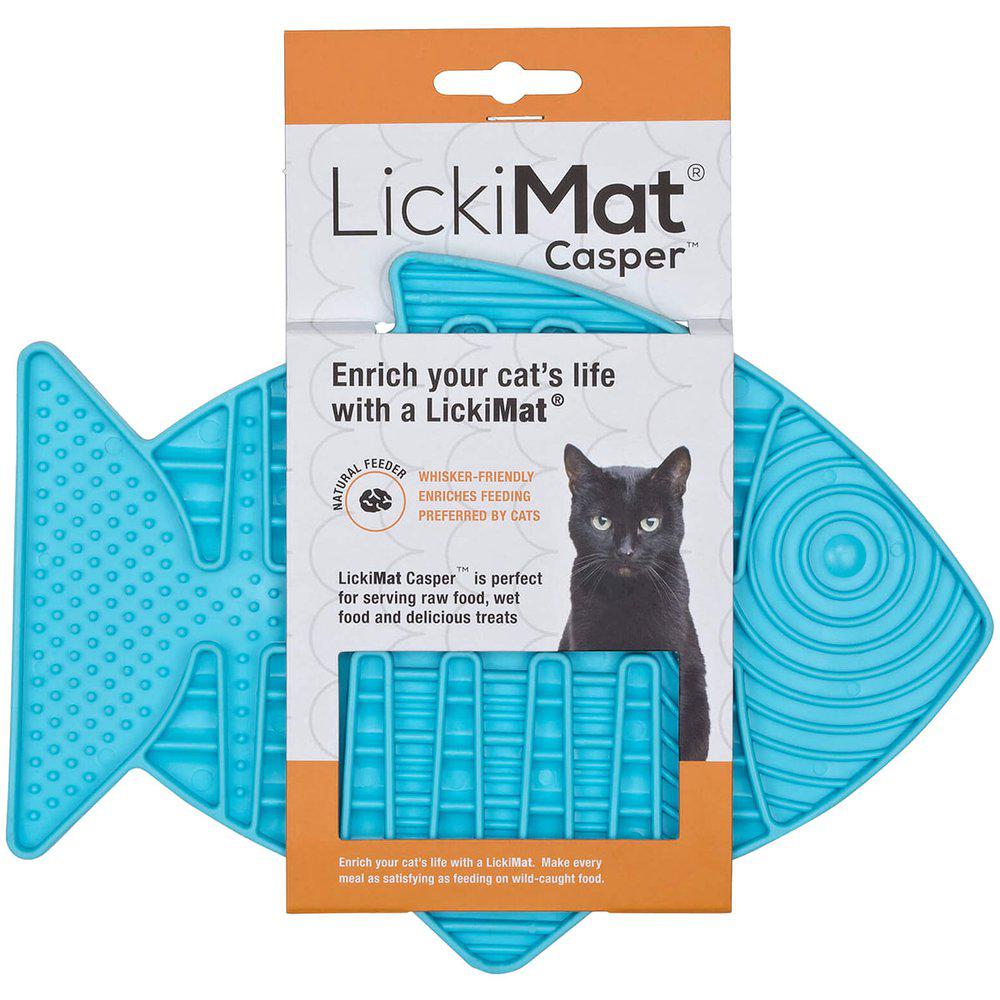 LickiMat Slikkematte til katt Fisk 22x15cm