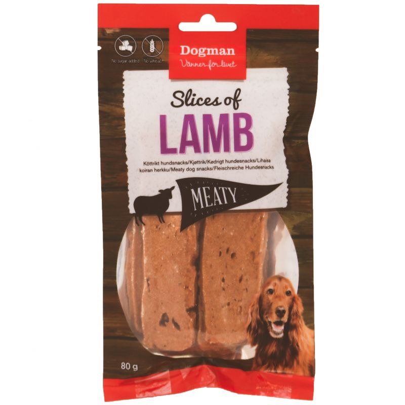 Dogman Slices of lamb 80g