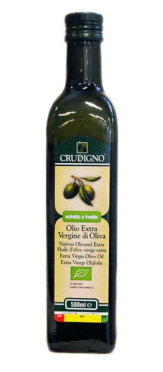 Crudigno Olivenolje 500ml