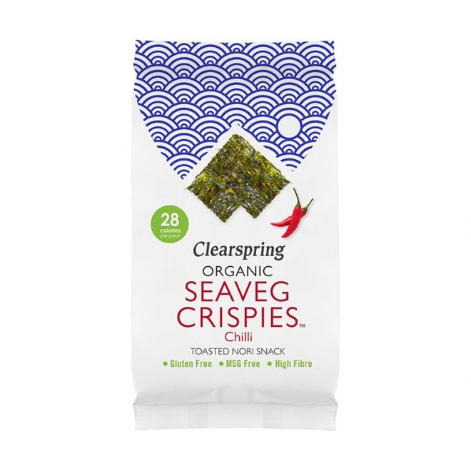 Clearspring Seav. Crispies Chili