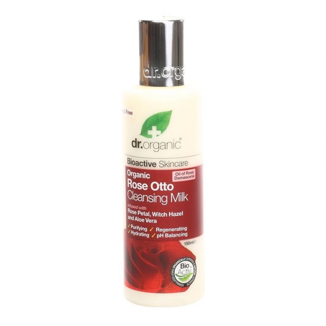 Dr. Organic Rose Otto Cleansing Milk