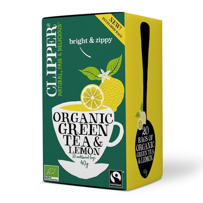 Clipper Green Tea Lemon 20psr