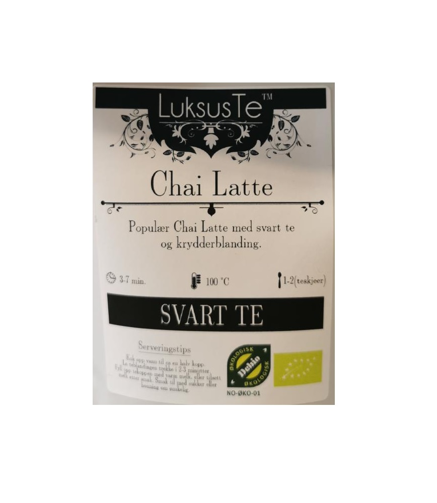 LuksusTe Svart Chai Latte 100g