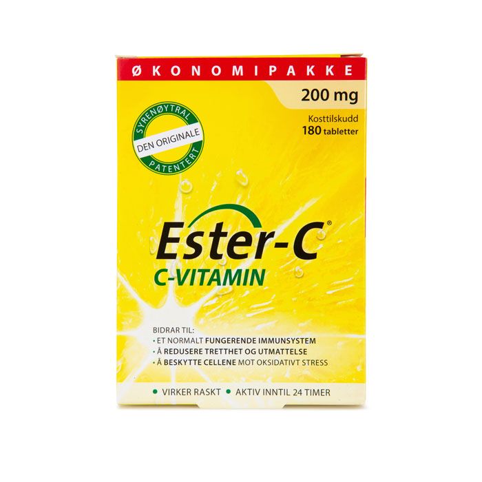 Ester-C 200mg 180tbl