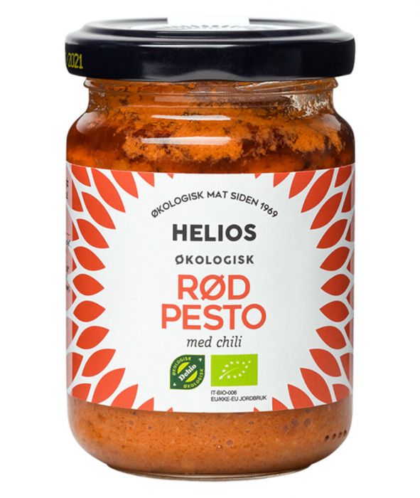 Helios Pesto Rød 130g