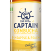 Captain Kombucha 1L Pineapple Peach
