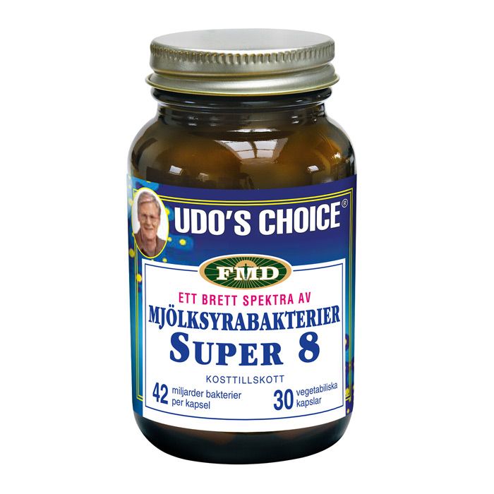 Udo's Probiotika Super 8 30kps
