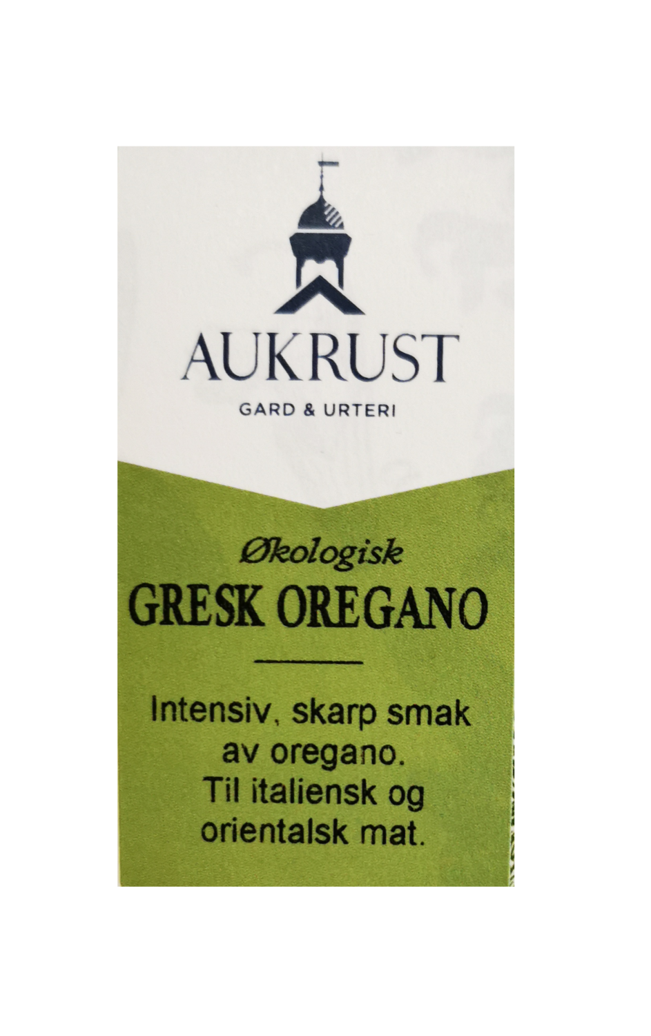 Aukrust Oregano Gresk 20g
