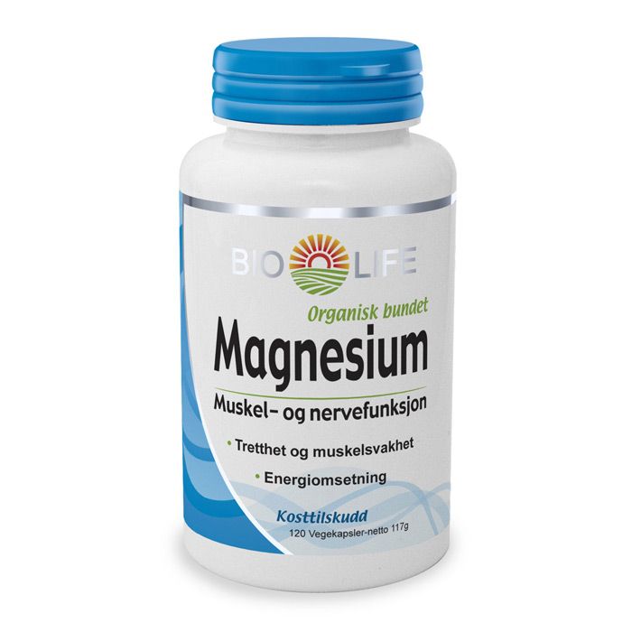 Bio Life Magnesium 120 kps