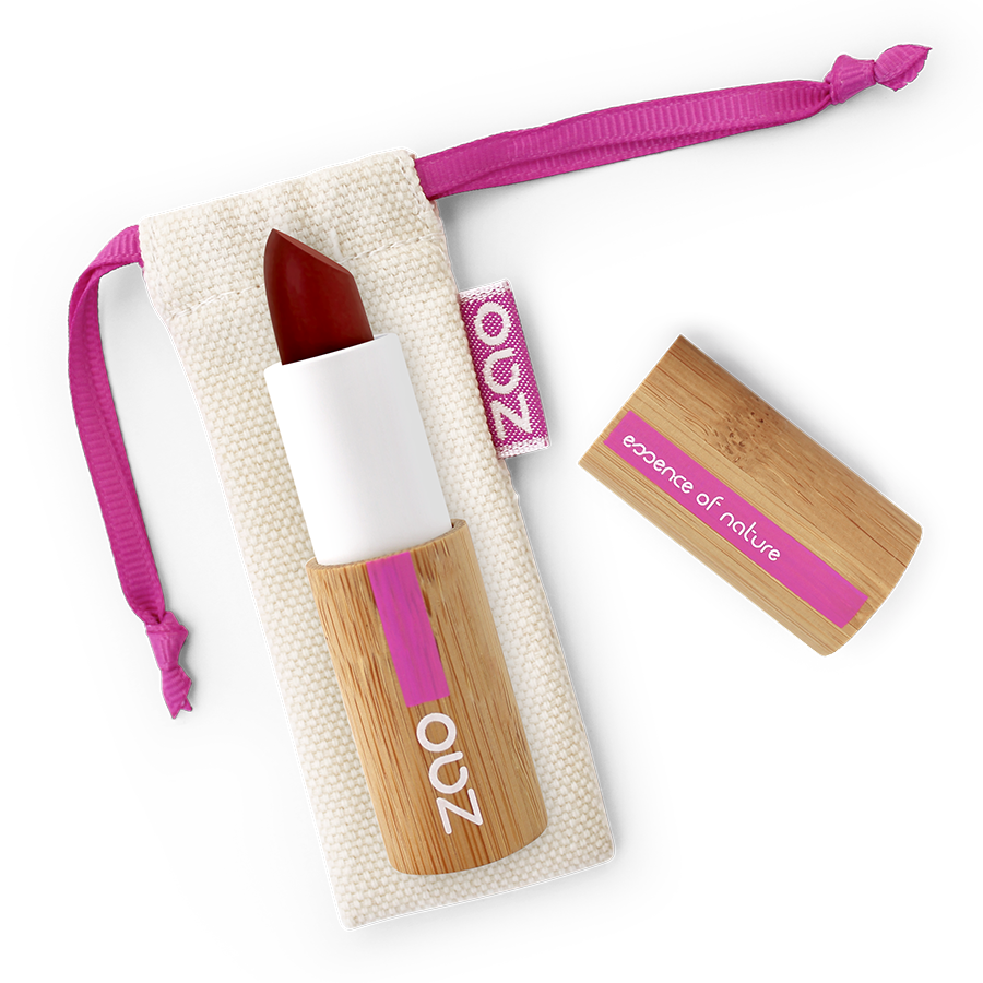 ZAO Lipstick Cocoon 413 Bordeaux