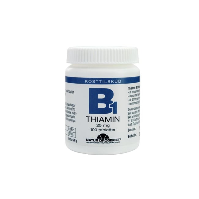 Natur Drogeriet B1 Tiamin 100tbl