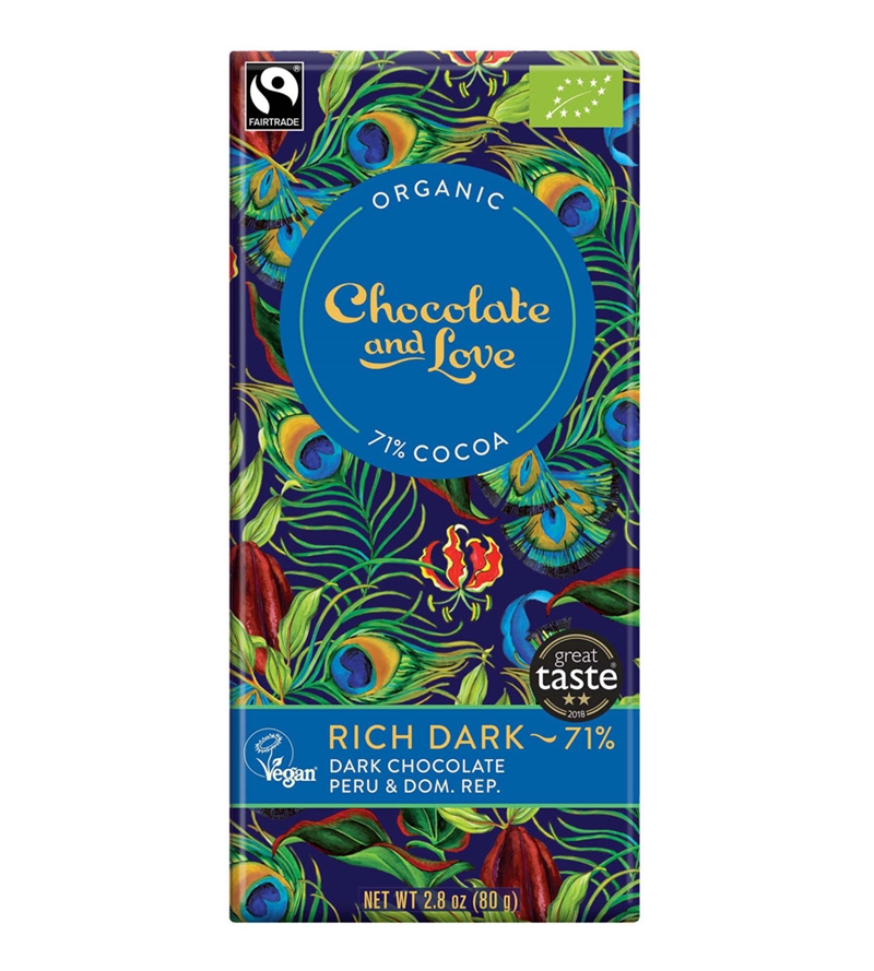Chocolate and Love 80g Rich Dark