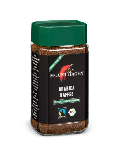 Mount Hagen Koffeinfri Pulverkaffe 100g