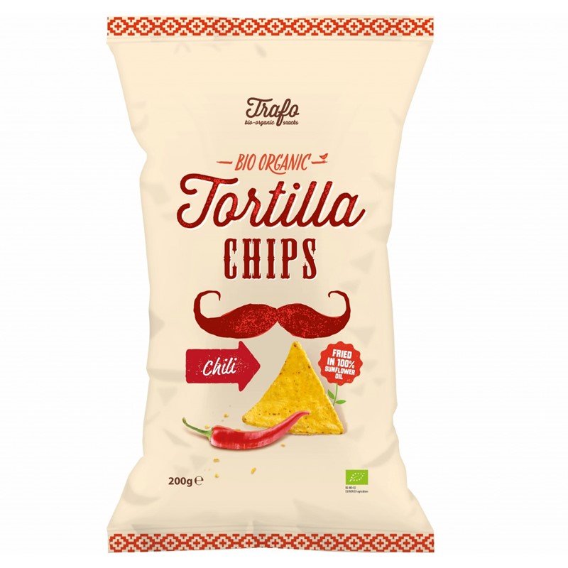 Trafo Tortilla Chips Chili 200g