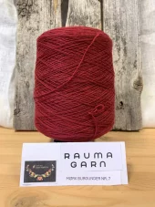 103. NM 25/5 BELTEGARN x-spole  farge 7 mørk burgunder 1 Kg