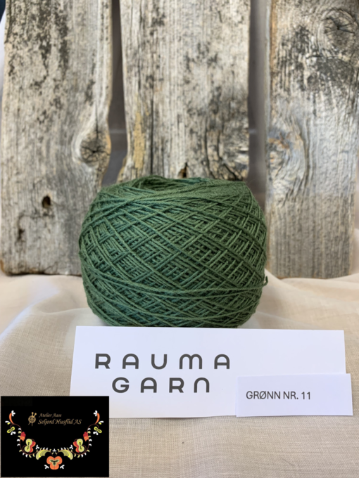 NM 25/5 BELTEGARN 11 grønn, nøste 100 gram