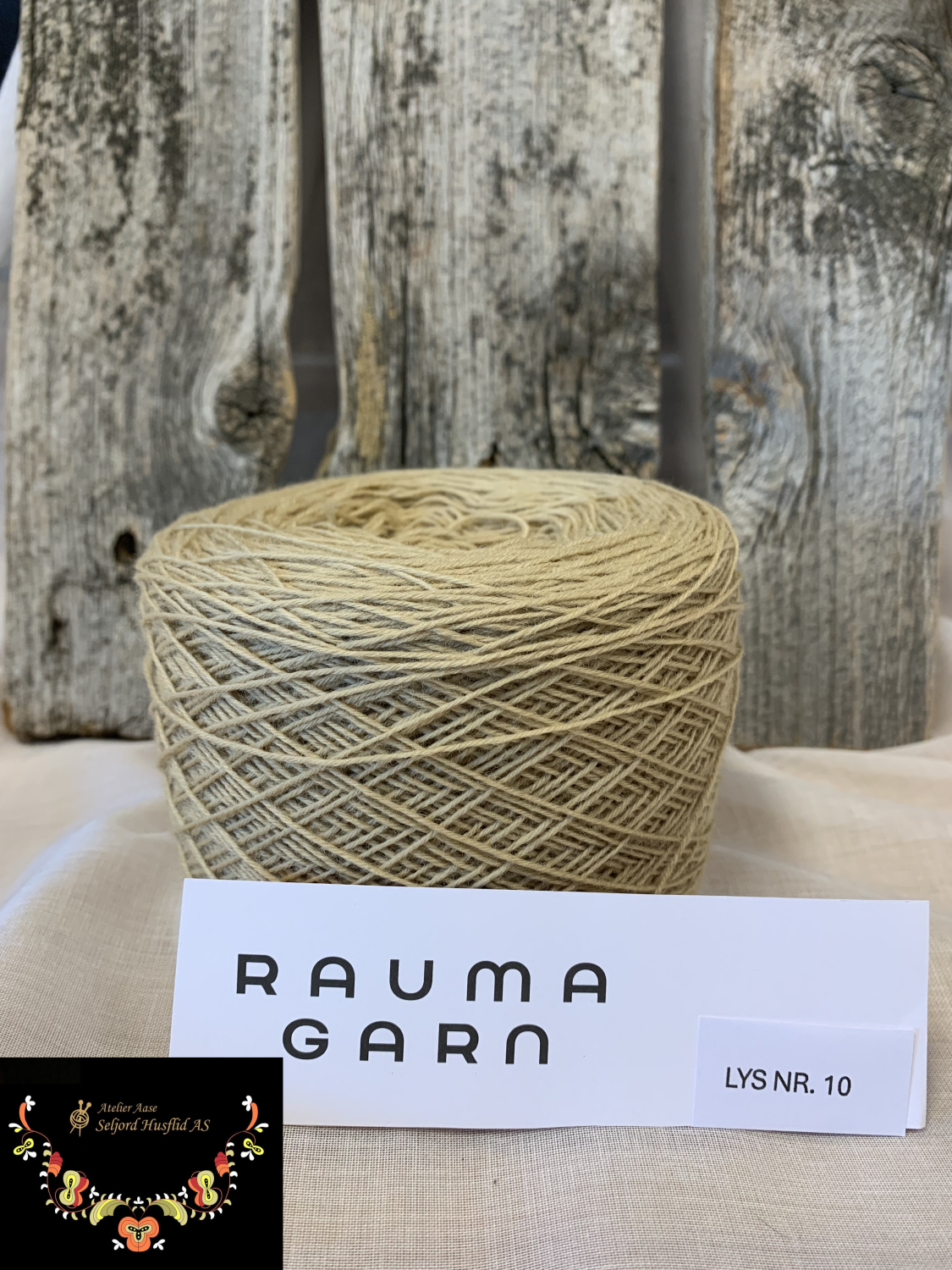 NM 25/5 Beltegarn 10 lys beige nøste 100 gram