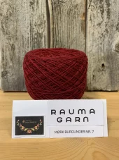 NM 25/5 BELTEGARN 07 mørk burgunder nøste 100 gram