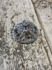 Vigdis.28 mm Oxydert Sølv Selges i par