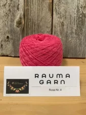 NM 25/5 BELTEGARN Rosa Nr. 4 100 grams nøste