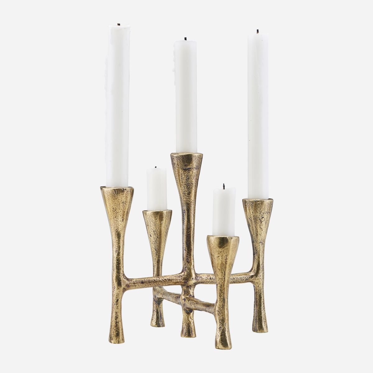 Candle Stand Tristy Brass