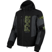 FXR Helium X 2-in-1 Jacket Black/Asphalt/HiVis