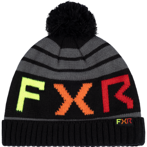 FXR Helium Beanie Black/Inferno Yth