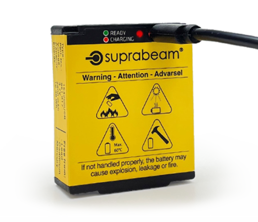 Suprabeam V3/V4pro Batteri LI-PO 154250, 2800mAh USB-C