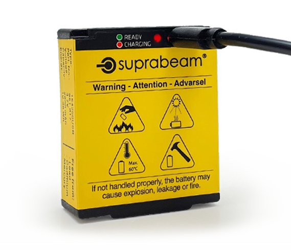 Suprabeam V3/V4pro Batteri LI-PO 154250, 2800mAh USB-C