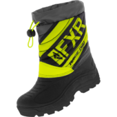 FXR Octane Boot Black/Hi Vis/Char Yth