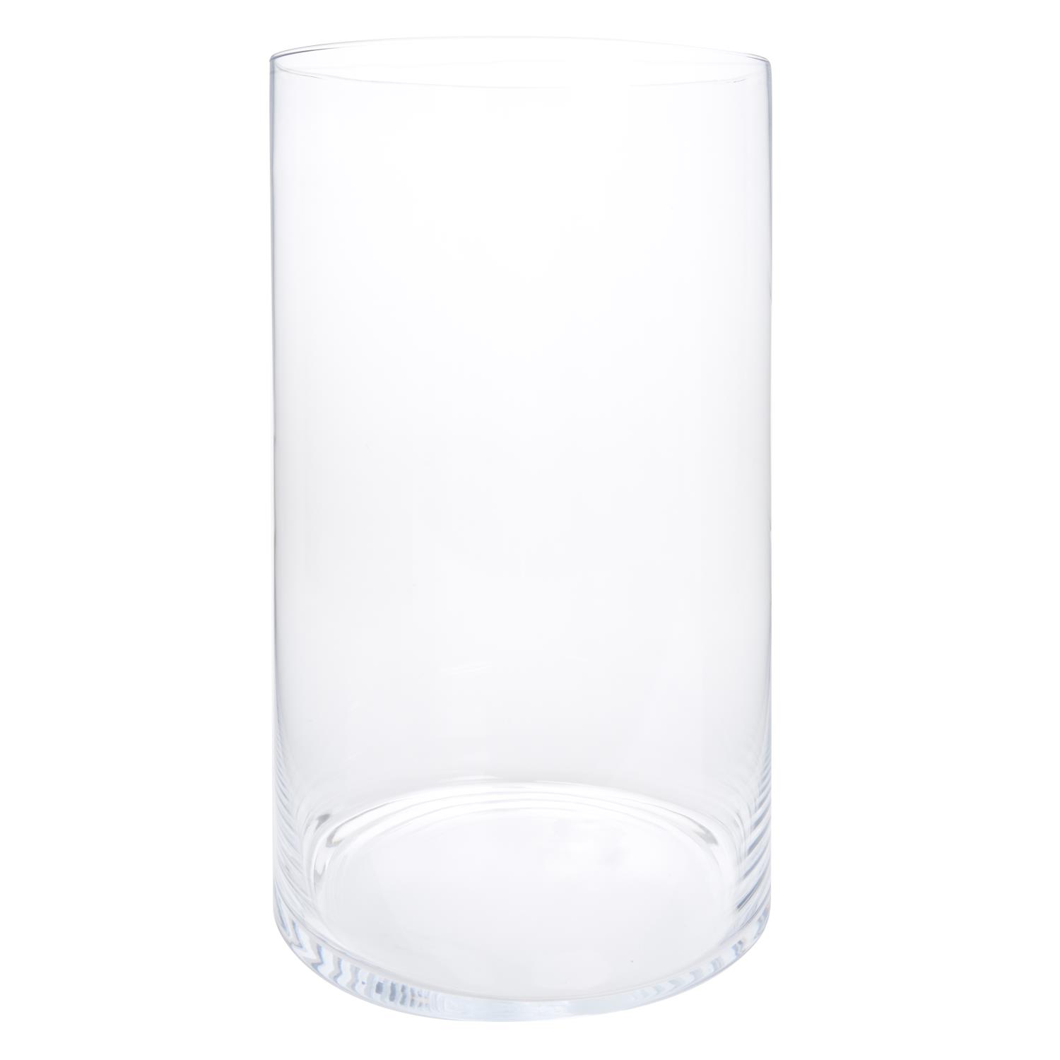 Vase glass sylinder D30 H50cm