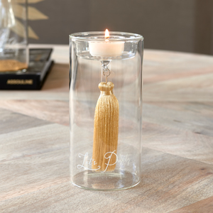 Telysglass RM "Lets Party" fillable votive m/dusk Ø7,15 H15cm