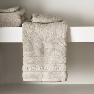 Håndkle Riviera Maison Beige RM hotel towel stone 100x50m