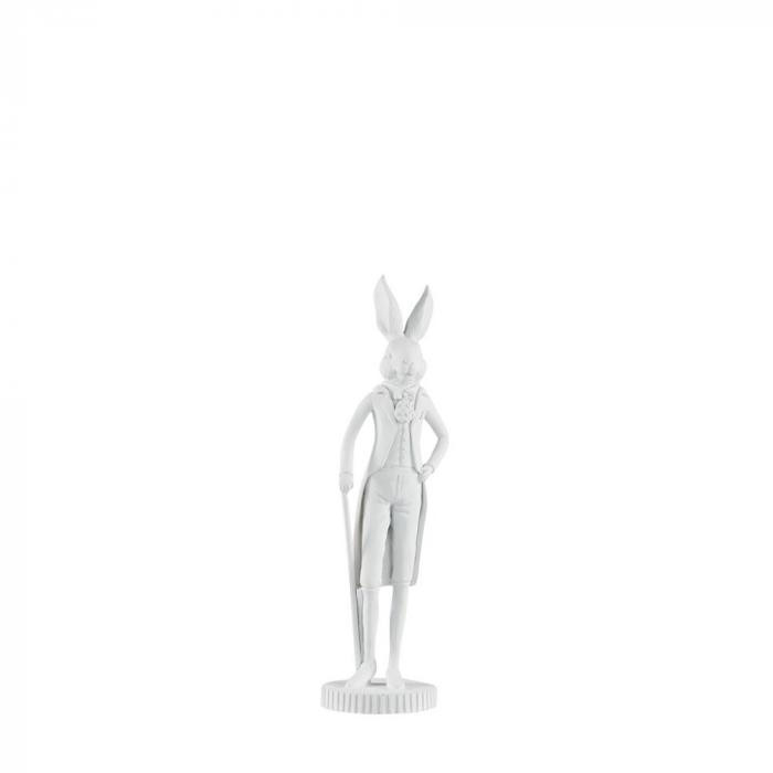Kanin Lene Bjerre Semina rabbit hvit 6x5x25cm