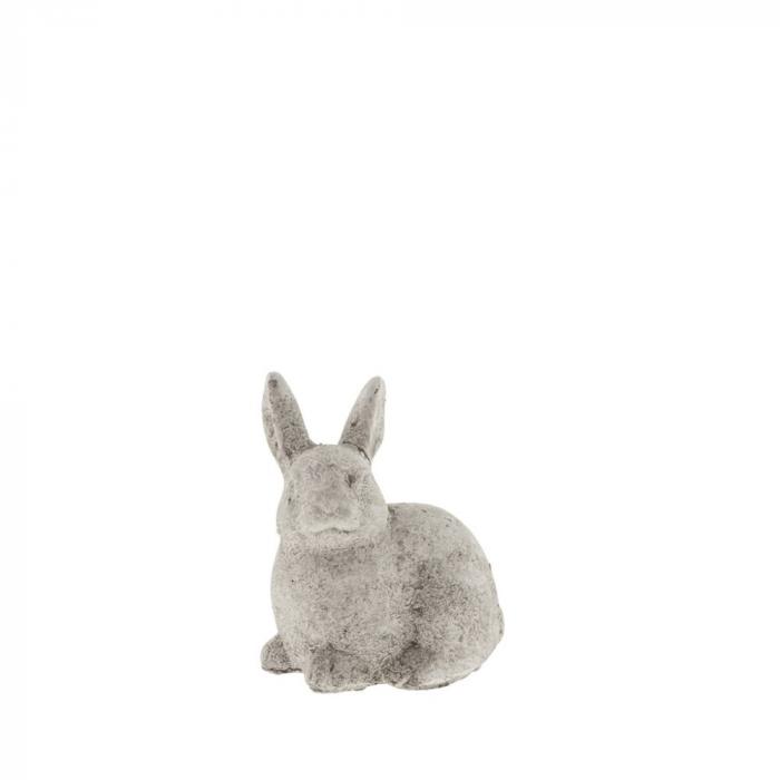 Kanin Lene Bjerre Semina rabbit Antikk grå 13x9,5x16m