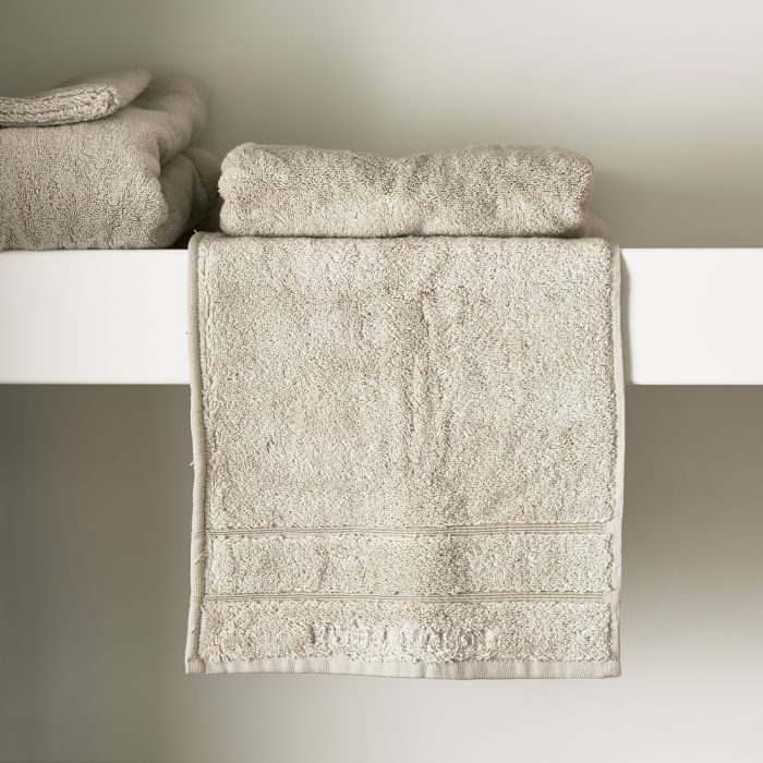 Håndkle Riviera Maison Beige guest towel stone 50x30cm