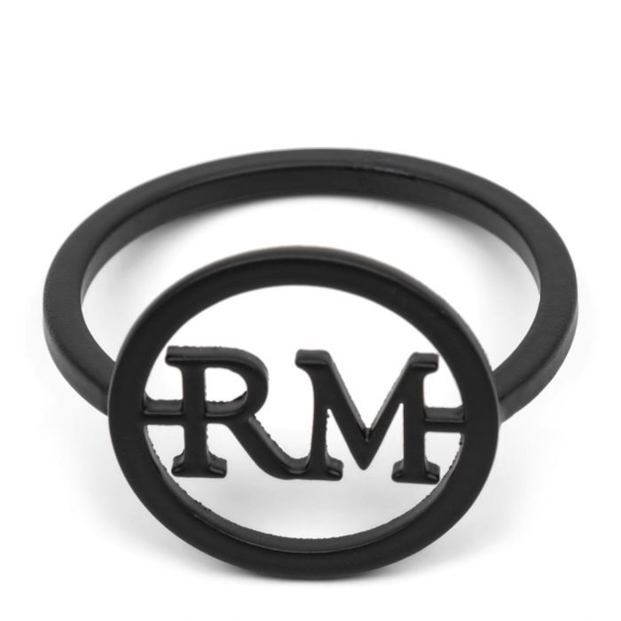 Serviettring Riviera Maison RM elegant napkin ring sort metalll Ø4cm