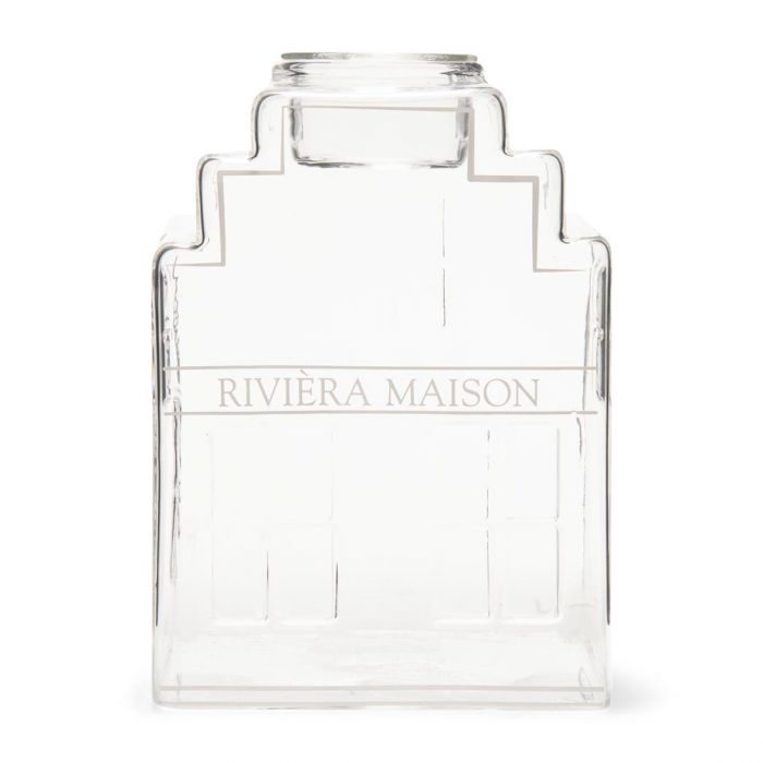 Riviera Maison Telysholder lysglass telysglass fyllbar glass hus RM Canal House Fillable Votive